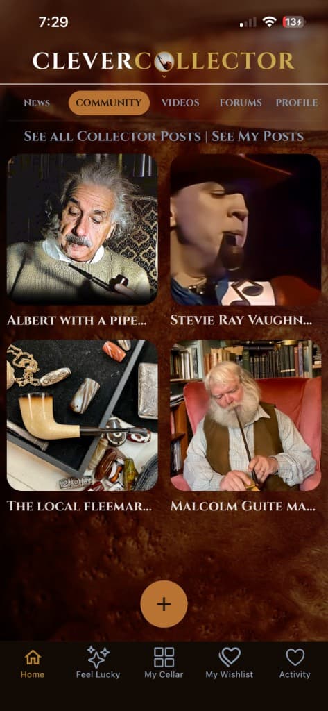 CleverCollector Pipes — Community scroll